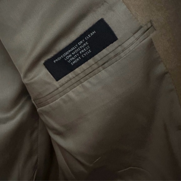 Jos. A Bank men’s 40S 100% camel hair beige blazer sport coat - Picture 4 of 7